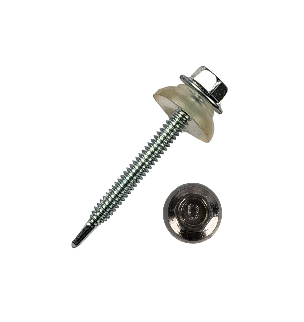 Vít bắn tôn mạ trắng