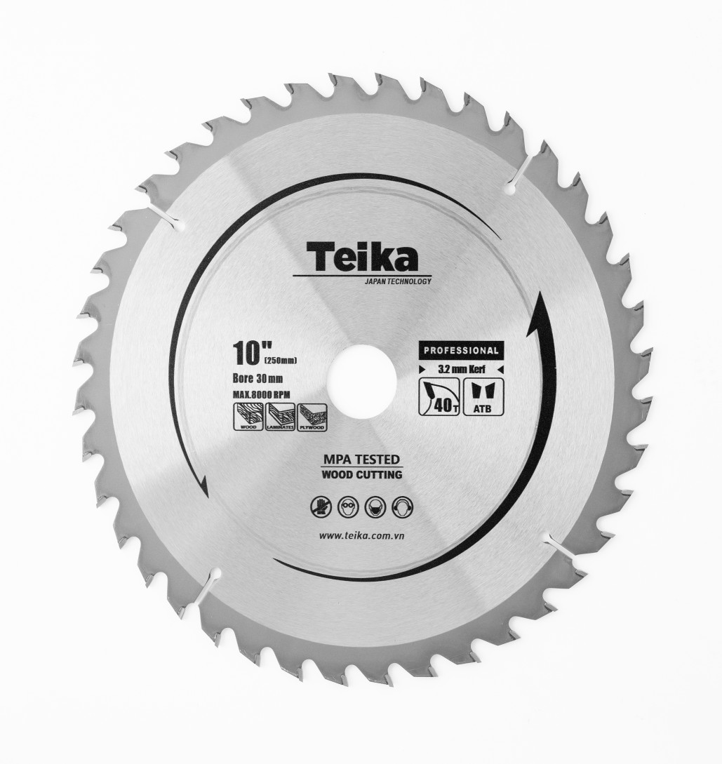 Lưỡi cưa gỗ Teika 250 - Pro