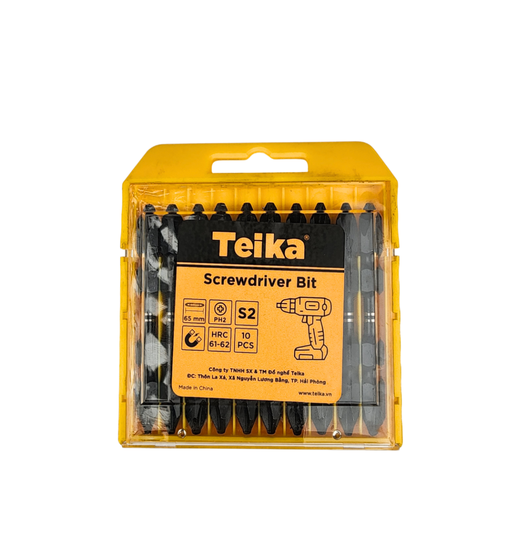 Mũi bắn vít 2 đầu mạ đen