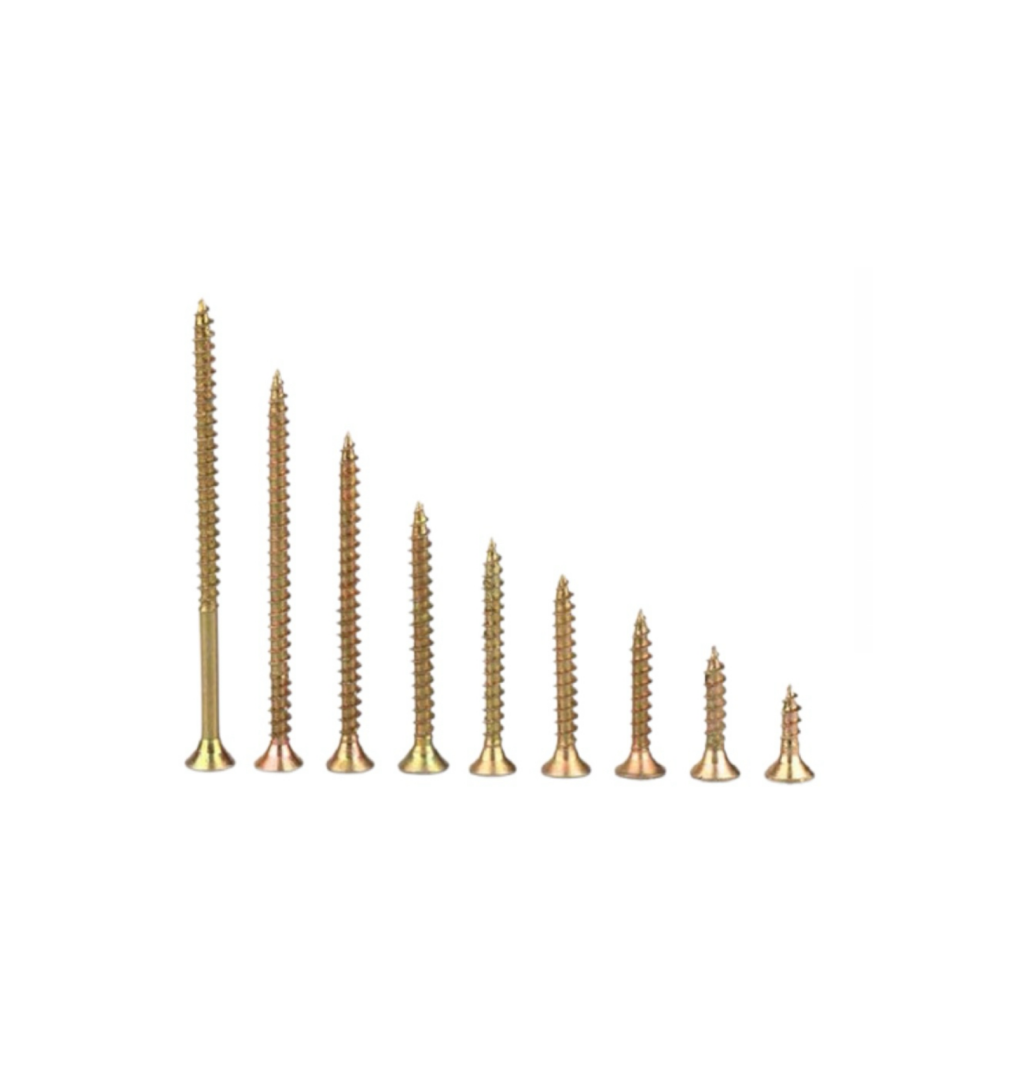 Vít gỗ vàng ren thưa